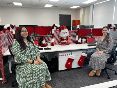 Jalen and Catherine - ACC Services team